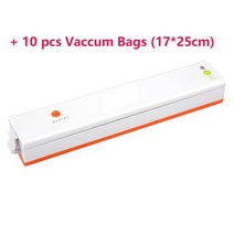 진공 쌀 식품 보관 용기 상자 Z30 실러 포장 기계 220v110v 플러스 10pcs, 협력사, 주황색, 영국 220v