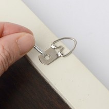 클래식 액자고리 6P 액자만들기 소형 삼각고리 부속