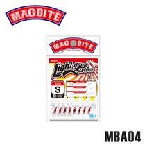 맥바이트 루어도래 스위벨 낚시 아징 메바루 MBA04