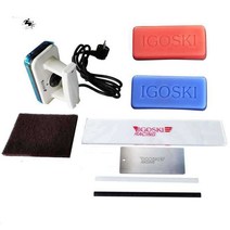 IGOSKI 스노우보드 왁싱 수리 관리 다리미 왁스 장비, 베이직왁싱 + 밑단 트리밍 (아이언레드)