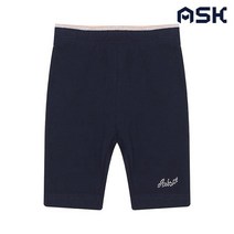 에스크 주니어 여아 5부 플레인 레깅스