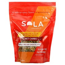 솔라 그래놀라 메이플 피칸 초콜릿 312g Sola Granola Maple Pecan Chocolate