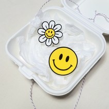 [다무(DAMU)] 스마일 데이지 핸드메이드 석고방향제 차량용 새차선물 자석 마그네틱, 7.우드세이지&씨솔트