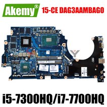 노트북 메인 보드 SR32S i5-7300HQ CPU GTX1050 4GB GPU DAG3AAMBAG0 마더, 02 GTX1050 i7-7700HQ