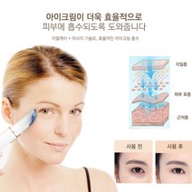 [Ato-moms]고주파온열 눈가주름기기 갈바닉 (목주름 팔자주름 다크서클 아이크림) 흰색