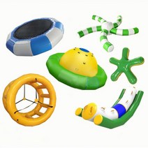 에어바운스 워터 파크 장난감 풍선 시소 트램펄린 수영장 수레 Hot Wheels 바나나 보트 삼각형 슬라이드, 03/지도 맞춤화를 위한 기타 장난감