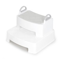 아이팜 헤링본 손잡이 디딤대 1단 + 2단 세트, 화이트, 상세 설명 참조