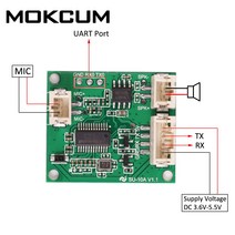 음성인식 ai 스피커 조명 스위치 칩 사운드 제어 보드 음성 인식 모듈과 SU-10A 지능형 오프라인, 01 AI Voice Recognition