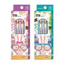국산펜 국산브랜드 볼펜 싸인펜 형광펜 리필심 보드마카 낱개 펜 샤프 지우개 샤프심, 모니주연필B5본입 여아