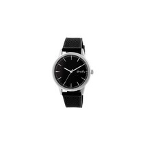 5200 스트랩 시계 단순화, Black_Black | Polished Metal S