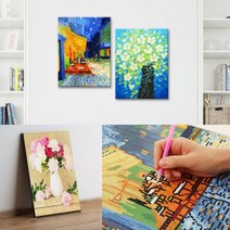 UPS203072 *디아코니아* [123마켓] H 오키드문 보석십자수/액자형 명화 큐빅 비즈 십자수 공예 비즈자수 픽스아트 취미 그림그리기, WC 03