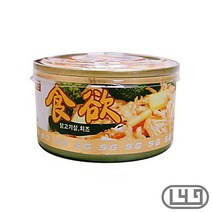 특별 펫통조림 이탈리안그레이하운드 개습식사료 반려동물통조림 닭고기치즈캔, 1개