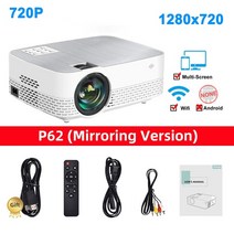 가정용빔프로젝터 캠핑용 미니 스마트 휴대용 회의용 천장 zdssy q5 홈 시어터 4500 루멘 지원 풀 hd 1080p led 빅 스크린 비디오 비머, 미러링 버전, 영국 플러그