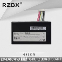 RZBX GI5CN-00-13-3S1P-0 노트북 배터리 VULCAN X5 X6 GE5S02 Z7M-KG7GE Z7M-KG7GC/KP7GE/CT79K Mechrevo X, 01 GI5KN_01 4001 - 5000 MAh