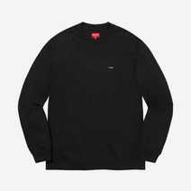 슈프림 스몰 박스 롱슬리브 티셔츠 블랙 Supreme Small Box L/S 티셔츠 Black