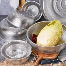 스텐 채반 채망 펀칭볼 타공 소쿠리 바구니 싱크대 배수구, 05-타공 스텐채반 25.5cm