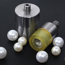 가시도트기계 기구 티단추 기계 몰드 아일렛 진주찡 초록기계몰드, 진주찡윗몰드10mm, 1개