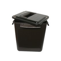 삼성 김치냉장고 김장 김치 보관 용기 김치통 - 삼성 잠금이 10.8L(다크초코색-투명뚜껑)