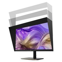 게임용모니터 MSI MS321UP 눈부심 방지 IPS 플랫 게이밍 KVM 스위치 및 노이즈 캔슬링 마이크 32 60Hz 4K UHD C 타입 휴대용 모니터, 1.MS321UP