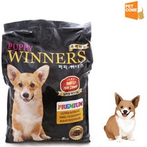 퍼피 위너스 강아지 전연령 치킨 대용량 기호성좋은 강아지 애견 반려견 사료 5kg 작은입자 국내산 묶음할인, 선택01. 퍼피 위너스 5kg