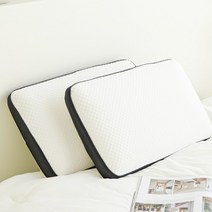 일라오 프리미엄 메모리폼 베개, 네이비, 1개