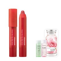 마몽드 크리미 틴트 컬러밤 인텐스 2.5g 2개 (옵션), 선택완료, 30 크러쉬레드