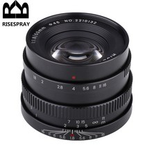 RISESPRAY 대형 조리개 표준 프라임 APS-C 인물 수동 초점 렌즈 캐논 니콘 후지 소니 라이카 시그마용 50mm F1.8, M4/3, 02 M4/3