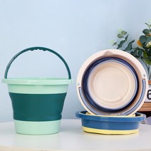 Z3JC 캠핑 휴대용 접이식 플라스틱 실리콘 물통, Z3JC 10L, 핑크색