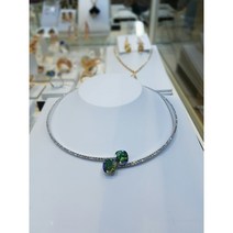 로뎀 스와로브스키 오메가 테니스 목걸이 (RD20040064)