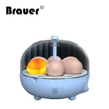 병아리부화기 계란부화기 스마트 자동 달걀 미니 계란 인큐베이터 완전 자동 터닝 부화 농장 조류 메추라기 닭 가금류 농장 해처 터너, 달걀 6개, 220v 유럽 플러그