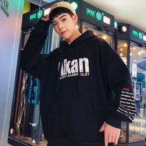 가바바 남성 후드티 스트릿패션으로 완벽한 데일리 프린팅 긴팔티 G24624