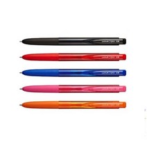 시그노 알티원 노크 젤잉크펜 UMN155 0.38mm, 오렌지(4), 1개