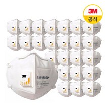 3M 1급 방진마스크 9502V+ 25개입 (부리형/접이식), 단품