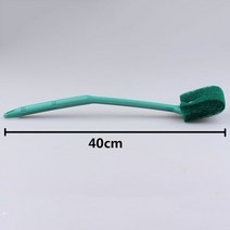 수족관 청소 수족관 물고기 유리 식물 청소 브러쉬 부동 깨끗한 창 조류 스크레이퍼 스폰지 액세서리 도구, 초록, 협력사, [02] 40cm Green