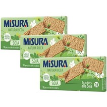 미주라 소이아크래커 400g X3