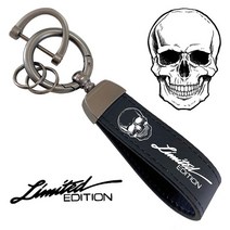 오토바이키홀더 소가죽 키 체인 버클 오토바이 링 베넬리 TNT300 BN600 BN302 Stels600 Keeway RK6B, 04 SKULL