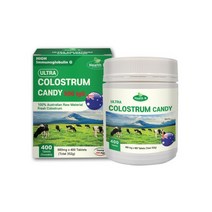 울트라 호주산 고함량 초유 단백질 콜로스트럼 츄어블 캔디 880mg 400정