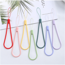 스마트폰 아이폰 스트랩 일자 핸드폰 손목 링 F, 03. 코랄