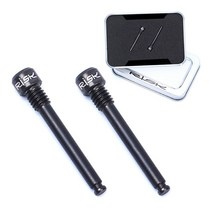 유압식브레이크 자전거 유압 디스크 브레이크 패드 M4 티타늄 합금 고정 핀 삽입 캘리퍼스 XTR 스레드 스