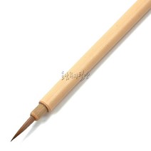 호남한지필방 매듭(대 중 소) 세필붓 l캘리붓 l민화 l동양화, 1개, 소