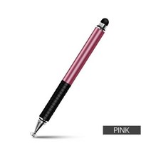 FONKEN 유니버설 2 In 1 스타일러스 펜 그리기 태블릿 연필 용량 성 스크린 Caneta 터치 펜 iPad 프로 스마트 폰 안드로이드, 단일, 1개, Pink Stylus