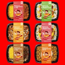 틀림없는도시락 시즌2 혼합 6종 간편건강 양많은 프리미엄 냉동도시락, 틀림없는친구 시즌2 볶음밥식단 3종 12팩