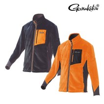 가마가츠 겨울낚시복 방한 보아 후리스 자켓 GM-3526, 차콜L-530322