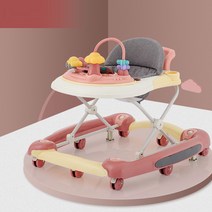 아이 보행기 유아 워커 베이비걸음마 보조기 03, 2.핑크