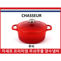 차세르 무쇠냄비 차세르 프리미엄 무쇠 냄비 20cm, 1개, 보라보라