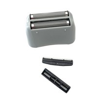 kemei 3381 3382 andis 17150 17200 용 교체 3d 지능형 부동 면도날 면도기 헤드, 실버 또는 앤디스