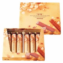 로이스 너티 바 초콜릿 아몬드 캐슈 페칸 마카다미아 6개입 6팩 ROYCE Nutty bar chocolate