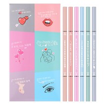 입체 극세속 초 아이브로우 메이크업 소녀 방수 지속 탈색 잘 안 되는 육색 세트, 838- 아이브로우 커버