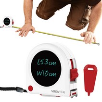 LCD 줄자 5m 줄자 디지털 다기능 고정밀 레이저줄자, 1개