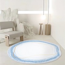 수납화장대 화장대서랍장 화장대세트 미니화장대 일본식 불규칙한 거실 미끄럼 방지 매트 카펫 러그 침실 화장대 장식 가정용 컴퓨터 의자 푹신한, [08] Diameter 250CM, [06] E